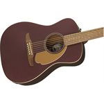 FENDER - MALIBU PLAYER - bordeaux satin (Burgundy Satin)